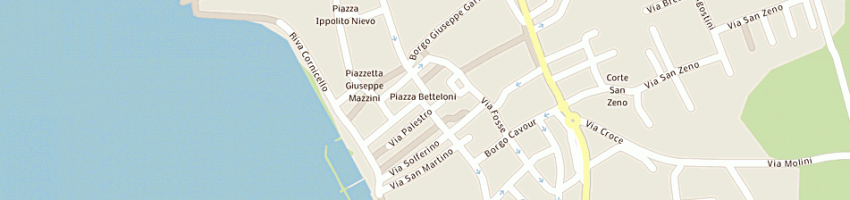 Mappa della impresa alla vecchia osteria a BARDOLINO