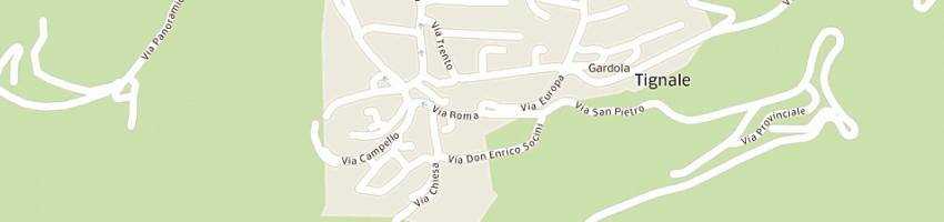 Mappa della impresa pizzeria al torchio a TIGNALE