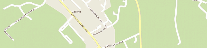 Mappa della impresa malvolti florio a FUCECCHIO