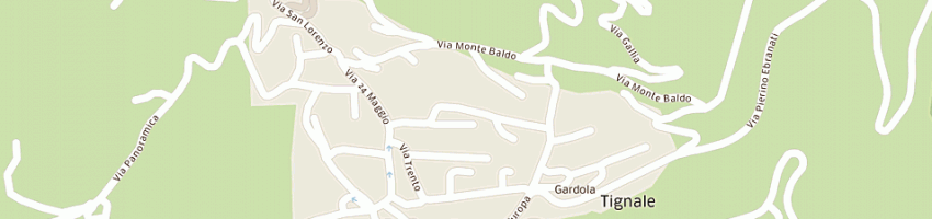Mappa della impresa autotrasporti milesi snc di scudelari fabio e c a TIGNALE