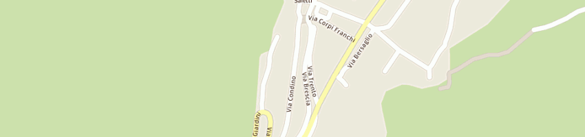 Mappa della impresa merli maurizio a TIONE DI TRENTO