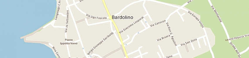 Mappa della impresa villa serena a BARDOLINO