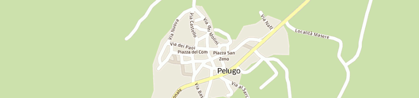 Mappa della impresa autofficina carrozzeria bazzoli remo a PELUGO