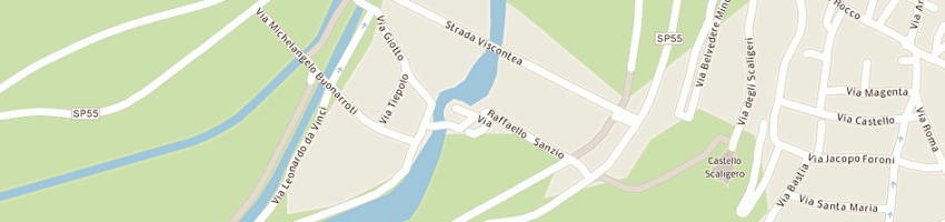 Mappa della impresa areadieci srl a VALEGGIO SUL MINCIO