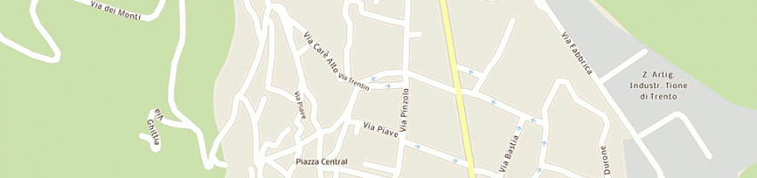 Mappa della impresa salvaterra michele a TIONE DI TRENTO