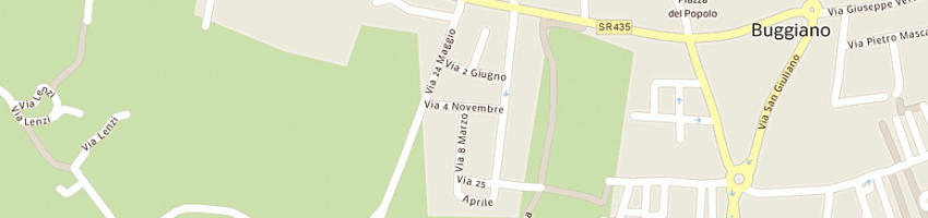 Mappa della impresa d piã™ luce a PISTOIA
