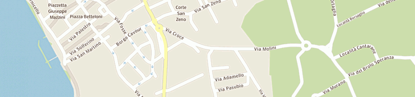 Mappa della impresa pigozzo luigi a BARDOLINO