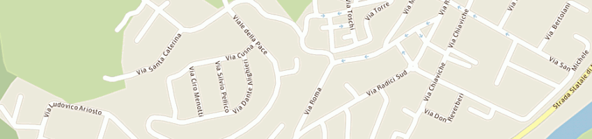 Mappa della impresa municipio di castellarano a CASTELLARANO