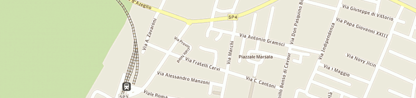 Mappa della impresa irrisystem di fontanili fabio a NOVELLARA
