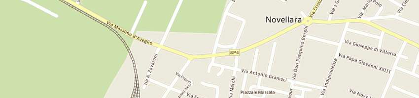 Mappa della impresa cleia di brentana angela e c (snc) a NOVELLARA