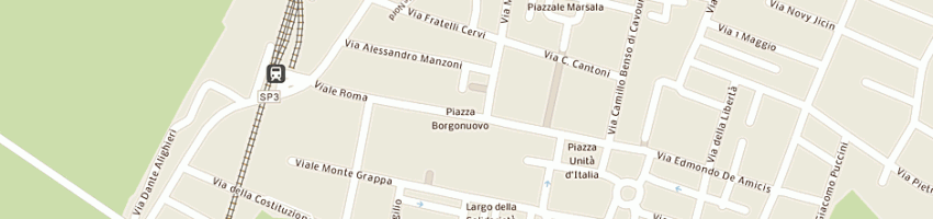 Mappa della impresa studio previdi di previdimonia e c sas a NOVELLARA