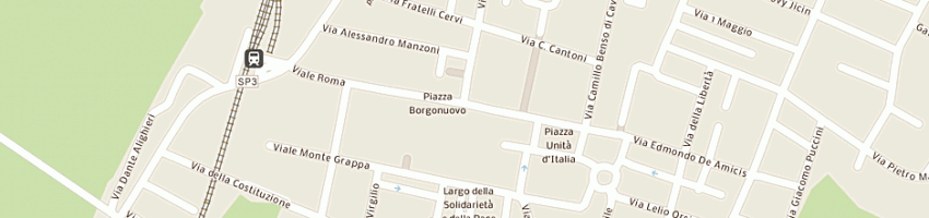 Mappa della impresa ottica barilli a NOVELLARA