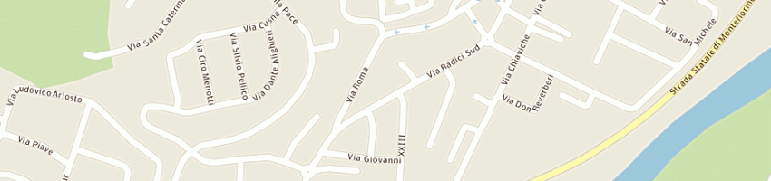 Mappa della impresa forno fellegara snc a CASTELLARANO