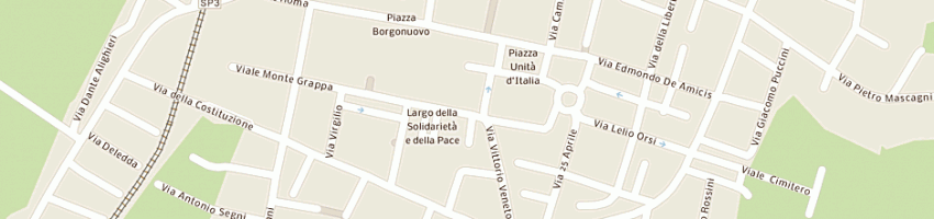 Mappa della impresa ambulatorio veterinario castellani chieli ferri masi a NOVELLARA