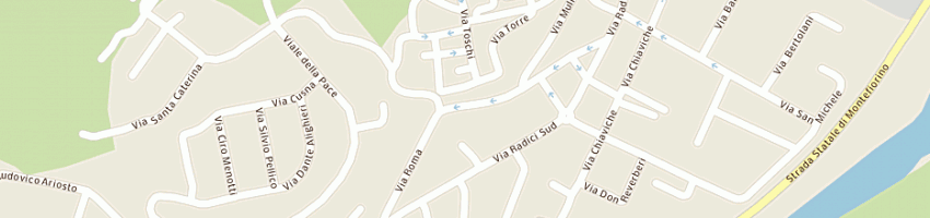 Mappa della impresa via roma snc di panini e zeccarini a CASTELLARANO
