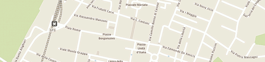 Mappa della impresa accorsi sergio a NOVELLARA