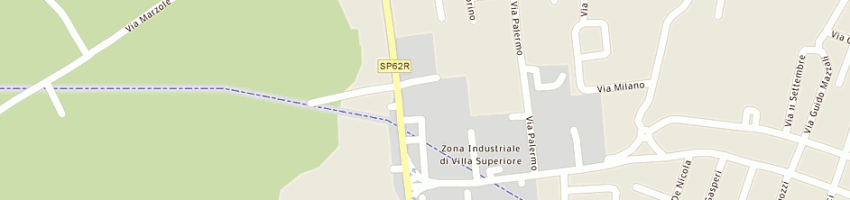 Mappa della impresa carra srl a LUZZARA