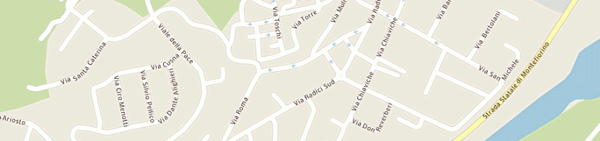 Mappa della impresa fantaghiro' abbiglper bambini di bursi simona a CASTELLARANO