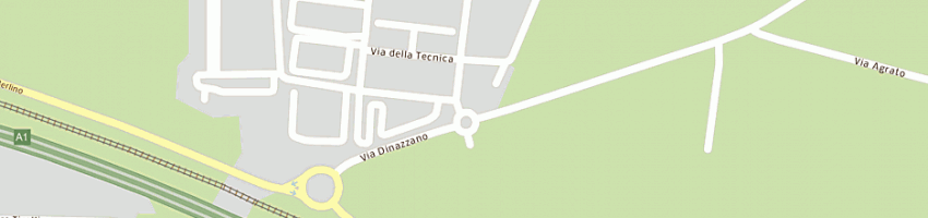 Mappa della impresa villa romano a CORREGGIO