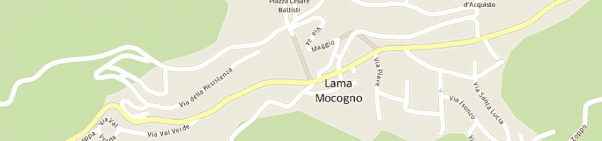Mappa della impresa bagatti maurizio e c sas a LAMA MOCOGNO