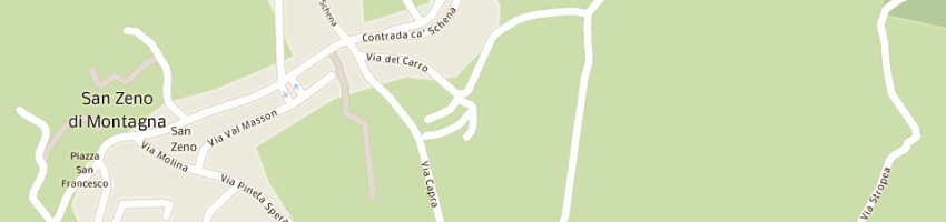 Mappa della impresa gaspari moreno a SAN ZENO DI MONTAGNA
