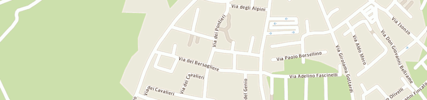 Mappa della impresa sandrini luca a VALEGGIO SUL MINCIO