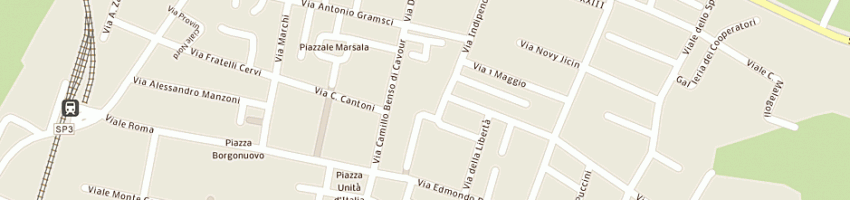 Mappa della impresa circolo culturale omnibus a NOVELLARA