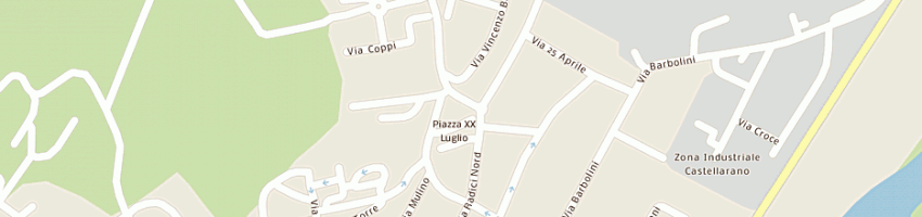 Mappa della impresa gf impianti di francini giuseppe e c sas a CASTELLARANO
