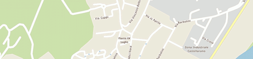 Mappa della impresa dallini moris a CASTELLARANO