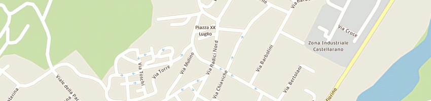 Mappa della impresa edilcostruzioni srl a CASTELLARANO
