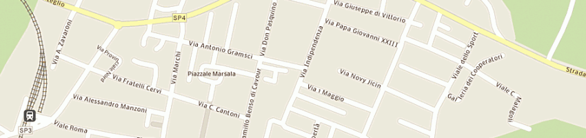 Mappa della impresa evolution di bisi vanessa a NOVELLARA