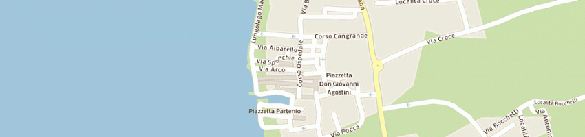 Mappa della impresa mini max snc di toffalori antonella e c a LAZISE