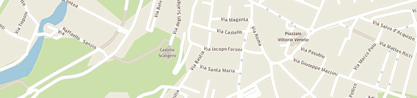 Mappa della impresa falcinella mario e francesco snc a VALEGGIO SUL MINCIO