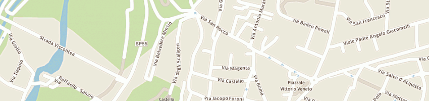 Mappa della impresa bonfaini luigi a VALEGGIO SUL MINCIO