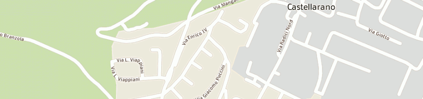 Mappa della impresa vacondio giovanni a CASTELLARANO