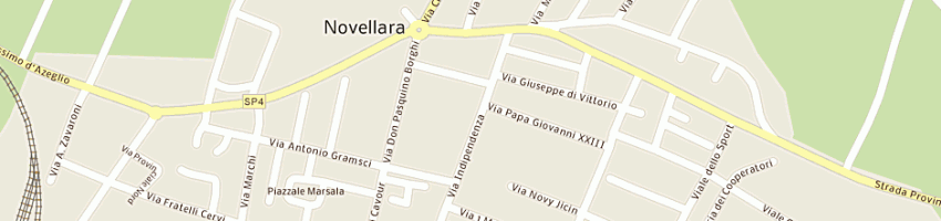 Mappa della impresa comune di novellara a NOVELLARA