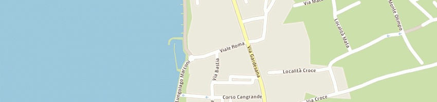 Mappa della impresa impresa de carli aleandro di de carli g sas a LAZISE