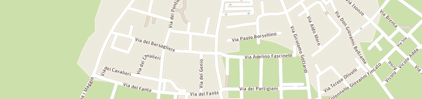 Mappa della impresa cassa di risparmio di padova e rovigo spa a VALEGGIO SUL MINCIO