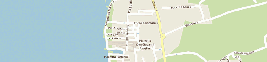 Mappa della impresa menini sergio a LAZISE