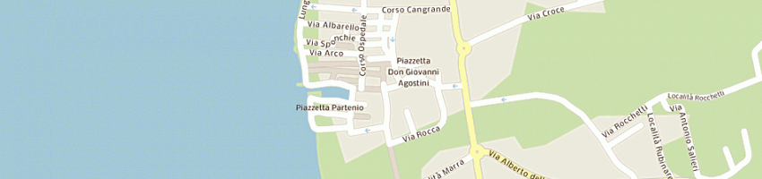 Mappa della impresa ristorante pizzeria le rissete di raguso antonio a LAZISE