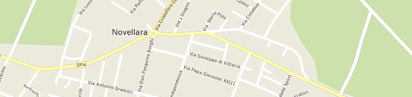 Mappa della impresa sanna sole maria antonietta a ROMANA