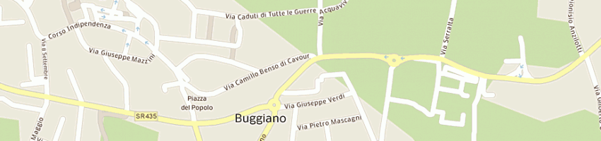 Mappa della impresa parenti carlo a BUGGIANO