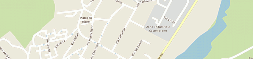 Mappa della impresa paterlini a CASTELLARANO