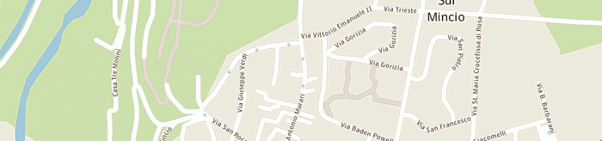 Mappa della impresa pasticceria martini flavio a VALEGGIO SUL MINCIO