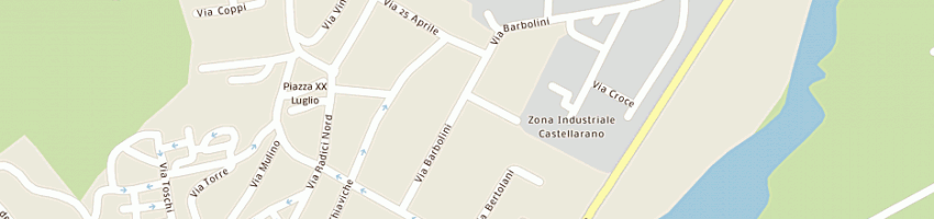 Mappa della impresa metalmeccanica rp di pispero patrizia a CASTELLARANO