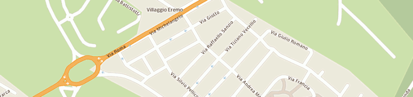 Mappa della impresa centro sociale sportivo eremo a CURTATONE