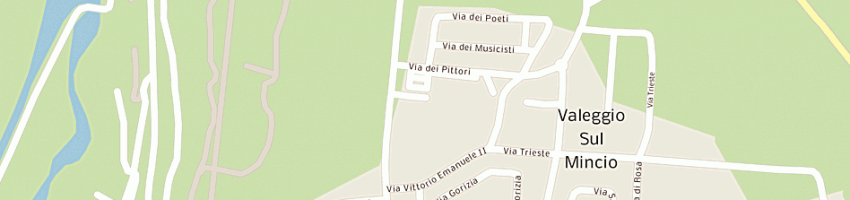 Mappa della impresa carpenterie di domenico srl a VALEGGIO SUL MINCIO