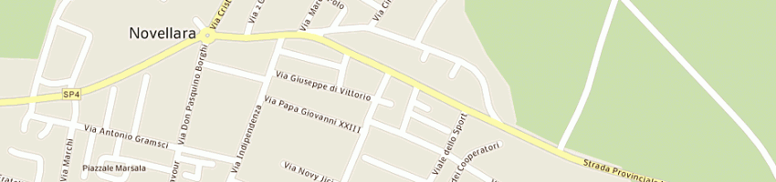 Mappa della impresa edilizia saccani valerio a NOVELLARA