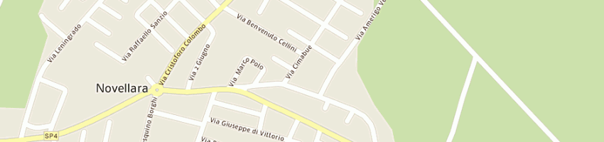 Mappa della impresa b e t elettroimpianti di terzo angelo e c snc a NOVELLARA