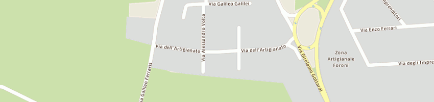 Mappa della impresa cressoni cesare a VALEGGIO SUL MINCIO